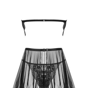 CAMISA DE NOITE E TANGA DARK MIRAGE PRETA BEAUTY NIGHT FASHION - Image 12