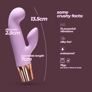 MINI VIBRADOR MELLOW CONY LAVANDA CRUSHIOUS - Image 7