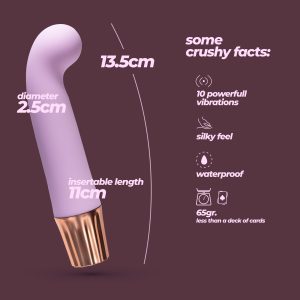 MINI VIBRADOR MELLOW GEE LAVANDA CRUSHIOUS - Image 6