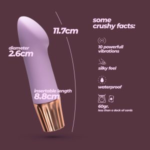 MINI VIBRADOR MELLOW ANGLER LAVANDA CRUSHIOUS - Image 7