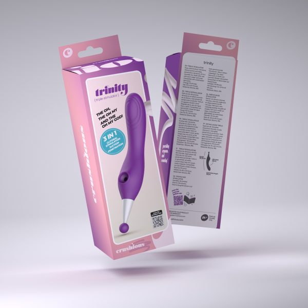 ESTIMULADOR RECARREGÁVEL TRINITY CRUSHIOUS