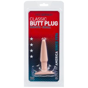 PLUG ANAL DOC JOHNSON CLASSIC BUTT PLUG FLESH SMALL - Image 3