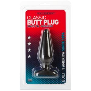 PLUG ANAL DOC JOHNSON CLASSIC BUTT PLUG PRETO MEDIUM 6 PLUG ANAL DOC JOHNSON CLASSIC BUTT PLUG PRETO MEDIUM - Image 3