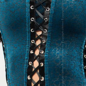 CORPETE E TANGA CR-3820 AZUL 6 CORPETE E TANGA CR-3820 AZUL - Image 3