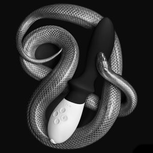 VIBRADOR RECARREGÁVEL LOKI LELO PRETO - Image 3