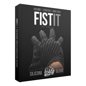 LUVA ESTIMULANTE DE SILICONE FIST IT PRETA - Image 1