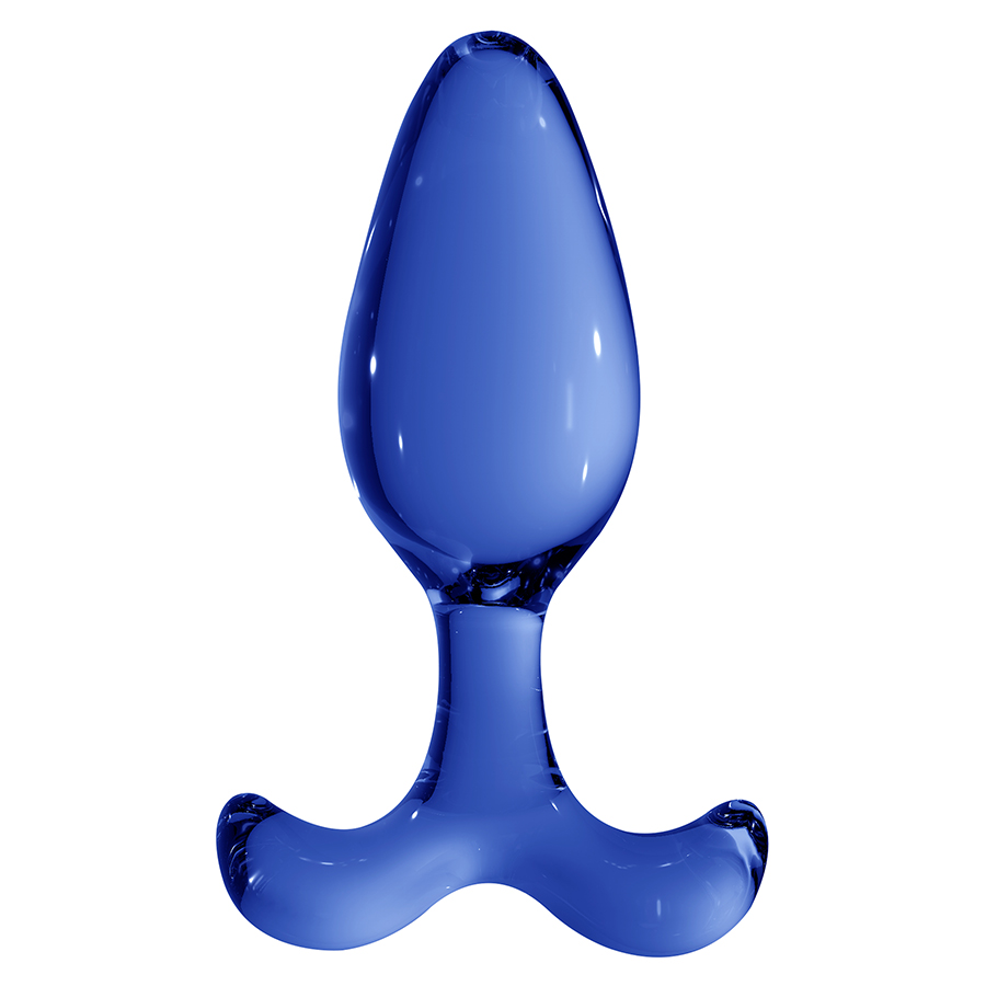 Flame Love Shop 12 PLUG EM VIDRO EXPERT CHRYSTALINO AZUL