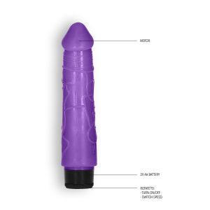 VIBRADOR REALÍSTICO 8" THICK VIBE GC ROXO - Image 3