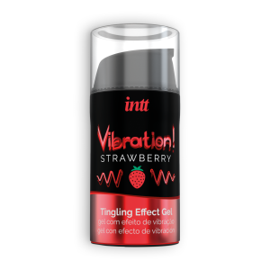GEL COM VIBRAÇÃO VIBRATION MORANGO INTT 15ML - Image 4