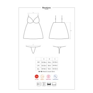 CAMISA DE NOITE E TANGA ROSALYNE OBSESSIVE BORDÔ 12 CAMISA DE NOITE E TANGA ROSALYNE OBSESSIVE BORDÔ - Image 6