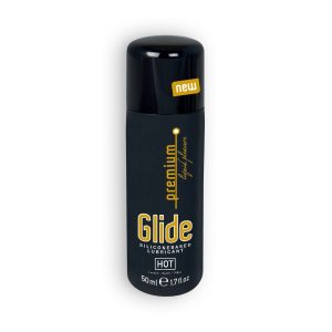 LUBRIFICANTE DE SILICONE HOT™ GLIDE PREMIUM 50ML - Image 1