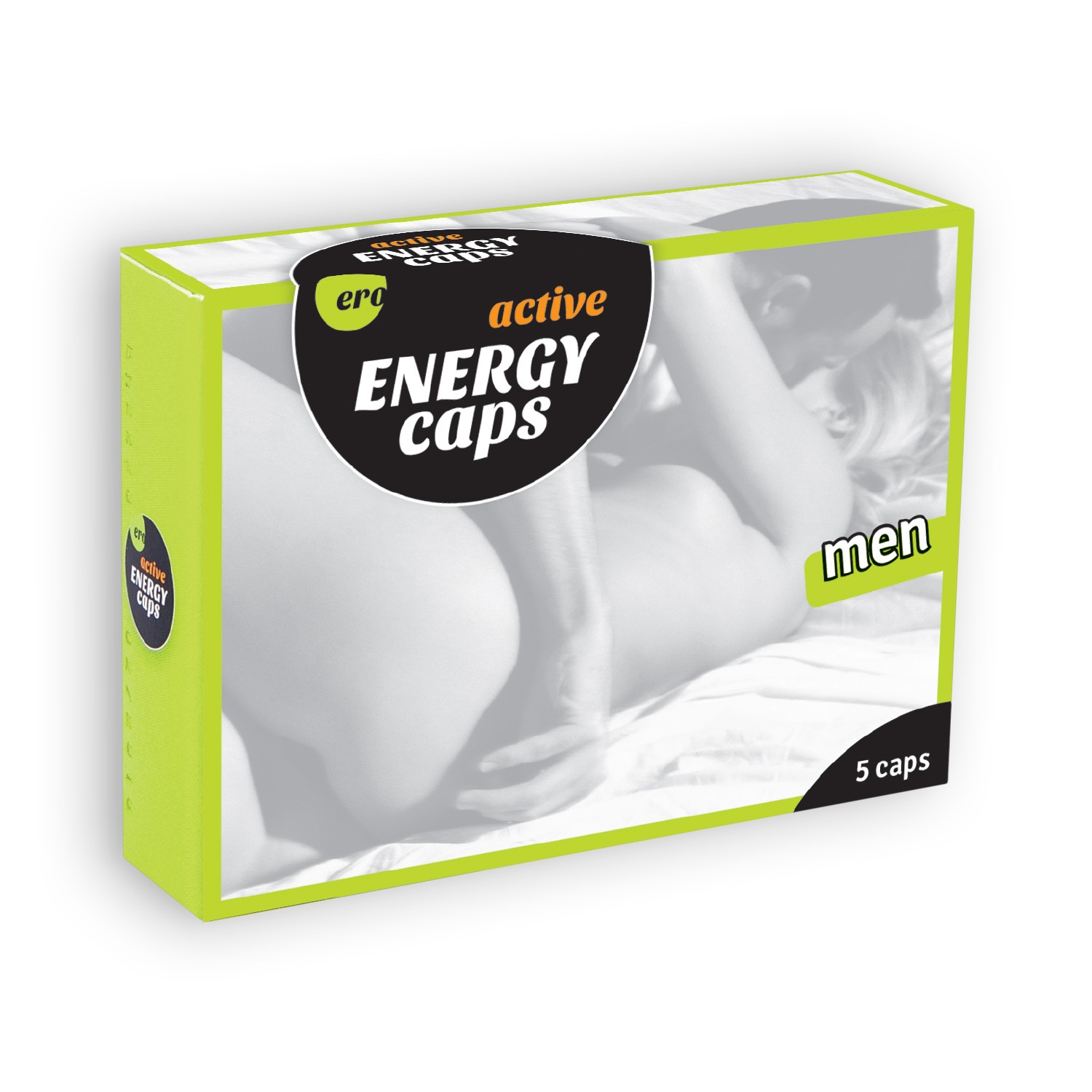 Flame Love Shop 14 CÁPSULAS ESTIMULANTES ACTIVE ENERGY CAPS ERO PARA HOMEM 5 CÁPSULAS