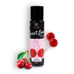 GEL LUBRIFICANTE COM SABOR A CHUPA DE CEREJA SWEET LOVE SECRET PLAY 60ML - Image 5