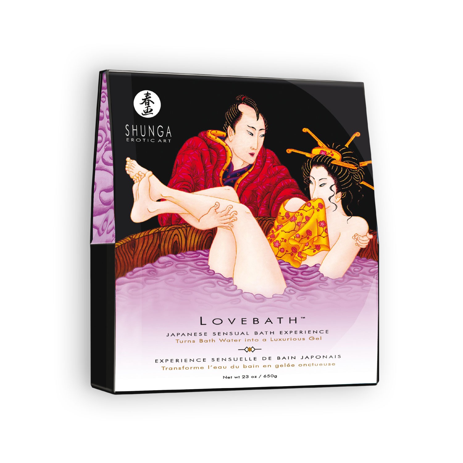 Flame Love Shop 23 SAIS DE BANHO SHUNGA LOVE BATH SENSUAL LOTUS 650GR