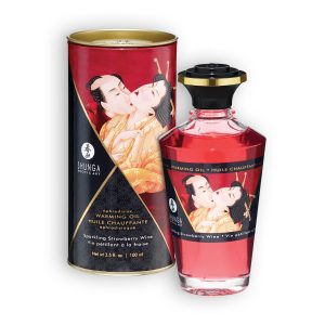 ÓLEO AFRODISÍACO SHUNGA MORANGO CHAMPANHE 100ML - Image 1