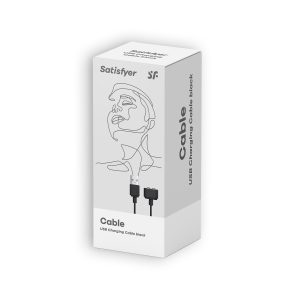 CARREGADOR USB MAGNÉTICO SATISFYER PRETO - Image 5