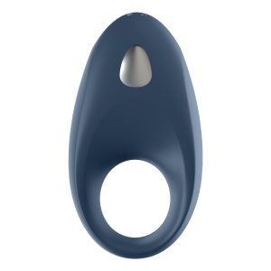 ANEL VIBRATÓRIO COM APP E BLUETOOTH MIGHTY ONE RING SATISFYER AZUL - Image 1