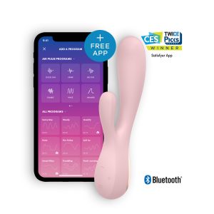 VIBRADOR MONO FLEX COM APP E BLUETOOTH SATISFYER MALVA - Image 5