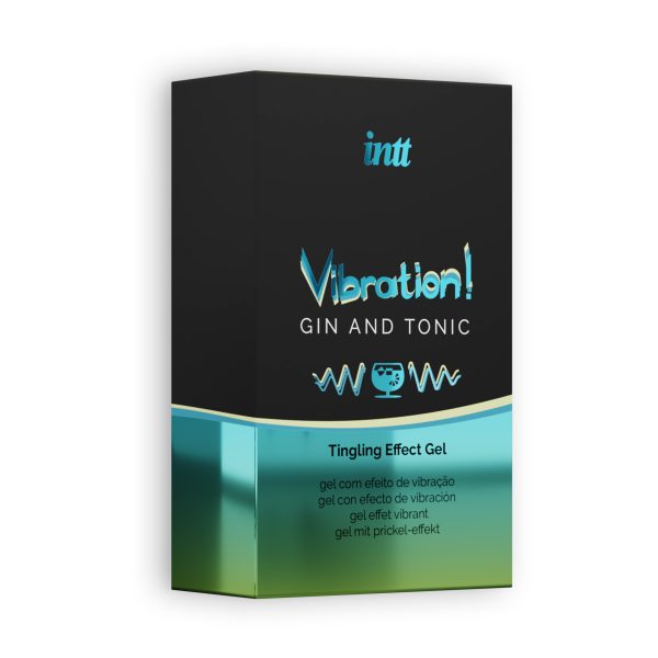 GEL COM VIBRAÇÃO VIBRATION GIN E TÓNICA INTT 15ML 2 GEL COM VIBRAÇÃO VIBRATION GIN E TÓNICA INTT 15ML