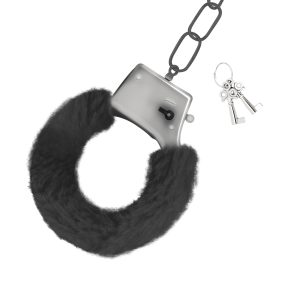 ALGEMAS DE PELUCHE LOVE CUFFS CRUSHIOUS PRETAS 9 ALGEMAS DE PELUCHE LOVE CUFFS CRUSHIOUS PRETAS - Image 4