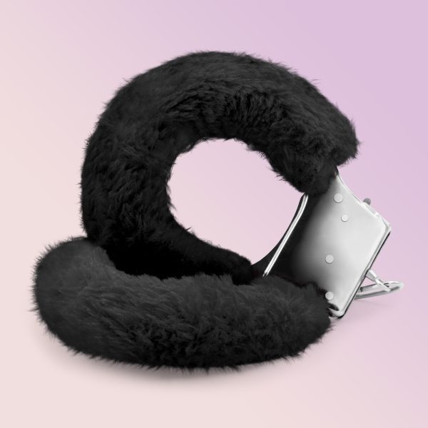 ALGEMAS DE PELUCHE LOVE CUFFS CRUSHIOUS PRETAS 5 ALGEMAS DE PELUCHE LOVE CUFFS CRUSHIOUS PRETAS