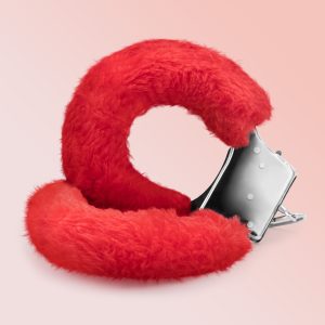 ALGEMAS DE PELUCHE LOVE CUFFS CRUSHIOUS VERMELHAS - Image 6
