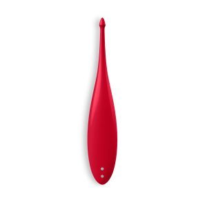 VIBRADOR TWIRLING FUN SATISFYER VERMELHO - Image 1