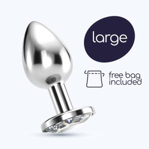 PLUG ANAL JOIA BIJOU TRANSPARENTE GRANDE CRUSHIOUS COM BOLSA AVELUDADA GRÁTIS 15 PLUG ANAL JOIA BIJOU TRANSPARENTE GRANDE CRUSHIOUS COM BOLSA AVELUDADA GRÁTIS - Image 8