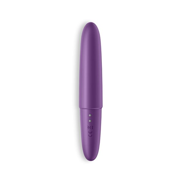 BALA VIBRATÓRIA ULTRA POWER BULLET 6 SATISFYER ROXA