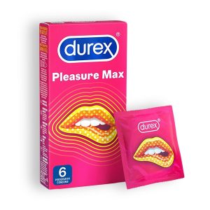 PRESERVATIVOS DUREX PLEASUREMAX 6 UNIDADES - Image 1