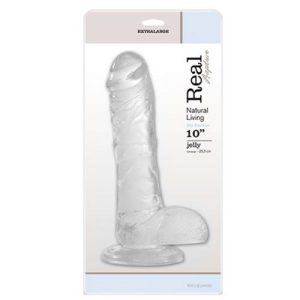 DILDO REAL RAPTURE SKY EMOTION 10'' TRANSPARENTE - Image 3