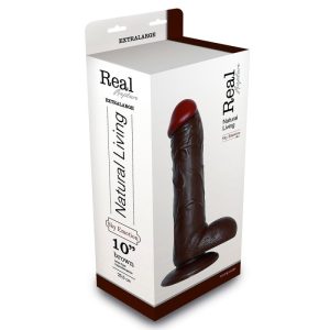 DILDO REALÍSTICO REAL RAPTURE SKY EMOTION 10'' NEGRO - Image 3