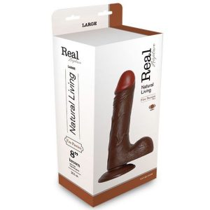 VIBRADOR REALÍSTICO REAL RAPTURE FIRE PASSION 8'' NEGRO - Image 3