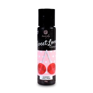 GEL LUBRIFICANTE COM SABOR A CHUPA DE CEREJA SWEET LOVE SECRET PLAY 60ML - Image 1