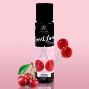 GEL LUBRIFICANTE COM SABOR A CHUPA DE CEREJA SWEET LOVE SECRET PLAY 60ML - Image 4