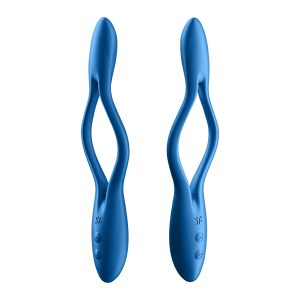 VIBRADOR ELASTIC GAME SATISFYER AZUL - Image 4
