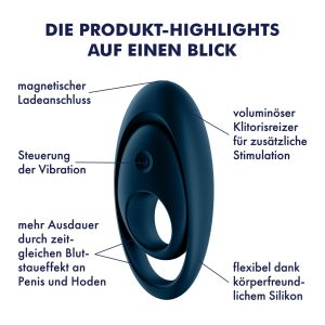 ANEL VIBRATÓRIO GLORIOUS DUO SATISFYER - Image 9