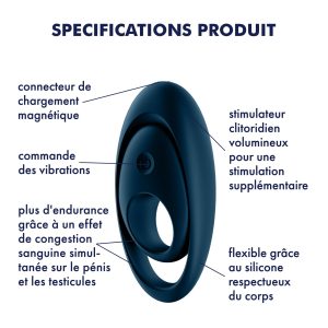 ANEL VIBRATÓRIO GLORIOUS DUO SATISFYER - Image 10