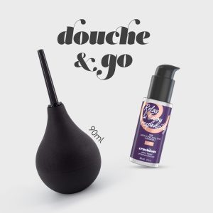 DOUCHE & GO DUCHE ANAL 90ML COM LUBRIFICANTE ANAL 50ML CRUSHIOUS - Image 1