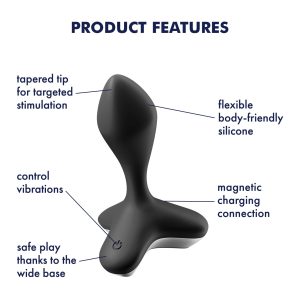 VIBRADOR ANAL GAME CHANGER SATISFYER PRETO 21 VIBRADOR ANAL GAME CHANGER SATISFYER PRETO - Image 9