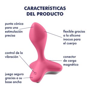 VIBRADOR ANAL GAME CHANGER SATISFYER ROSA - Image 8