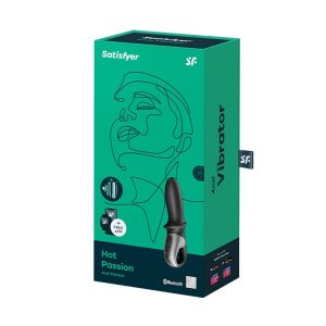 VIBRADOR HOT PASSION COM APP SATISFYER PRETO - Image 6