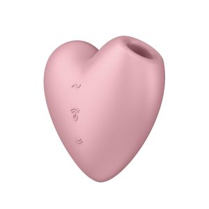 VIBRADOR CUTIE HEART SATISFYER ROSA - Image 1