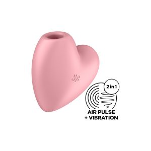 VIBRADOR CUTIE HEART SATISFYER ROSA - Image 8