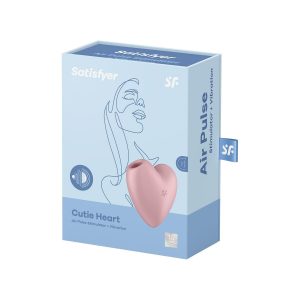 VIBRADOR CUTIE HEART SATISFYER ROSA - Image 7