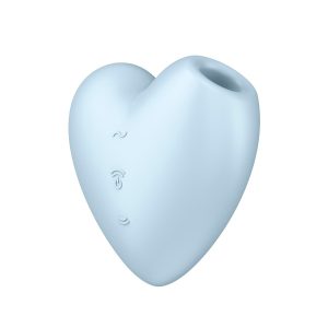 VIBRADOR CUTIE HEART SATISFYER AZUL - Image 2