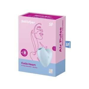 VIBRADOR CUTIE HEART SATISFYER AZUL - Image 7