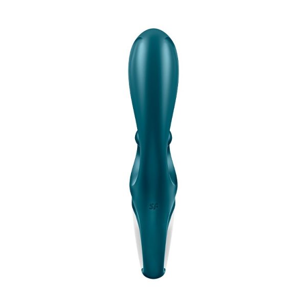VIBRADOR HUG ME COM APP SATISFYER VERDE 4 VIBRADOR HUG ME COM APP SATISFYER VERDE