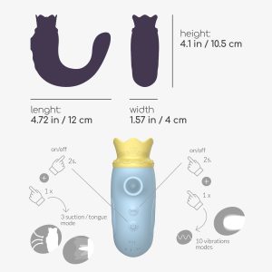 ESTIMULADOR TRIPLO HIRI CRUSHIOUS AZUL - Image 10