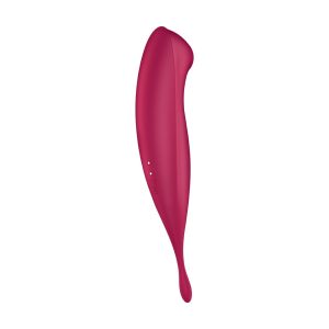 VIBRADOR TWIRLING PRO SATISFYER COM APLICAÇÃO CONNECT VERMELHO - Image 4